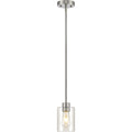 Modern Farmhouse Clear Glass Adjustable Black Pendant Lights