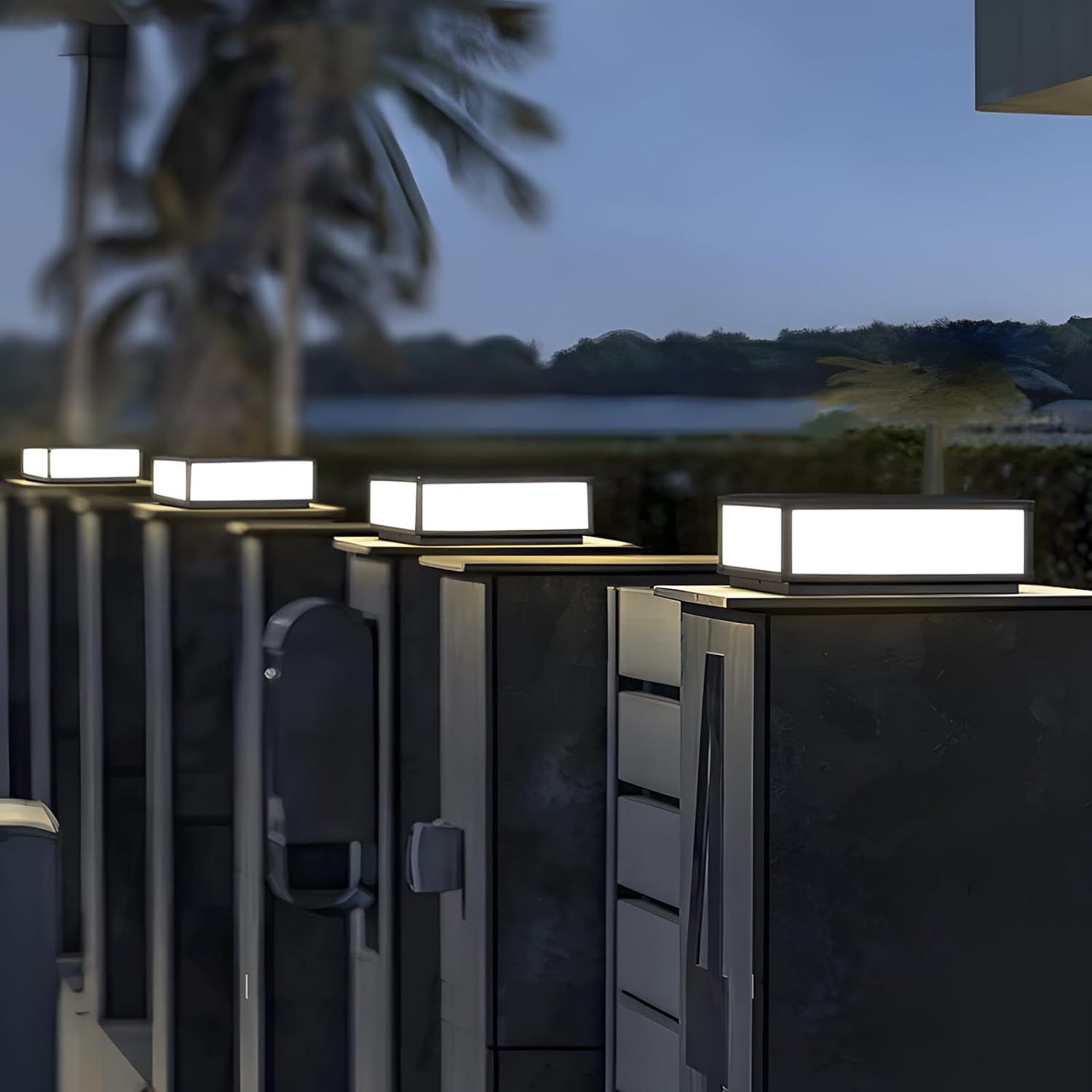IP54 Outdoor LED Garden Column Post Lamp