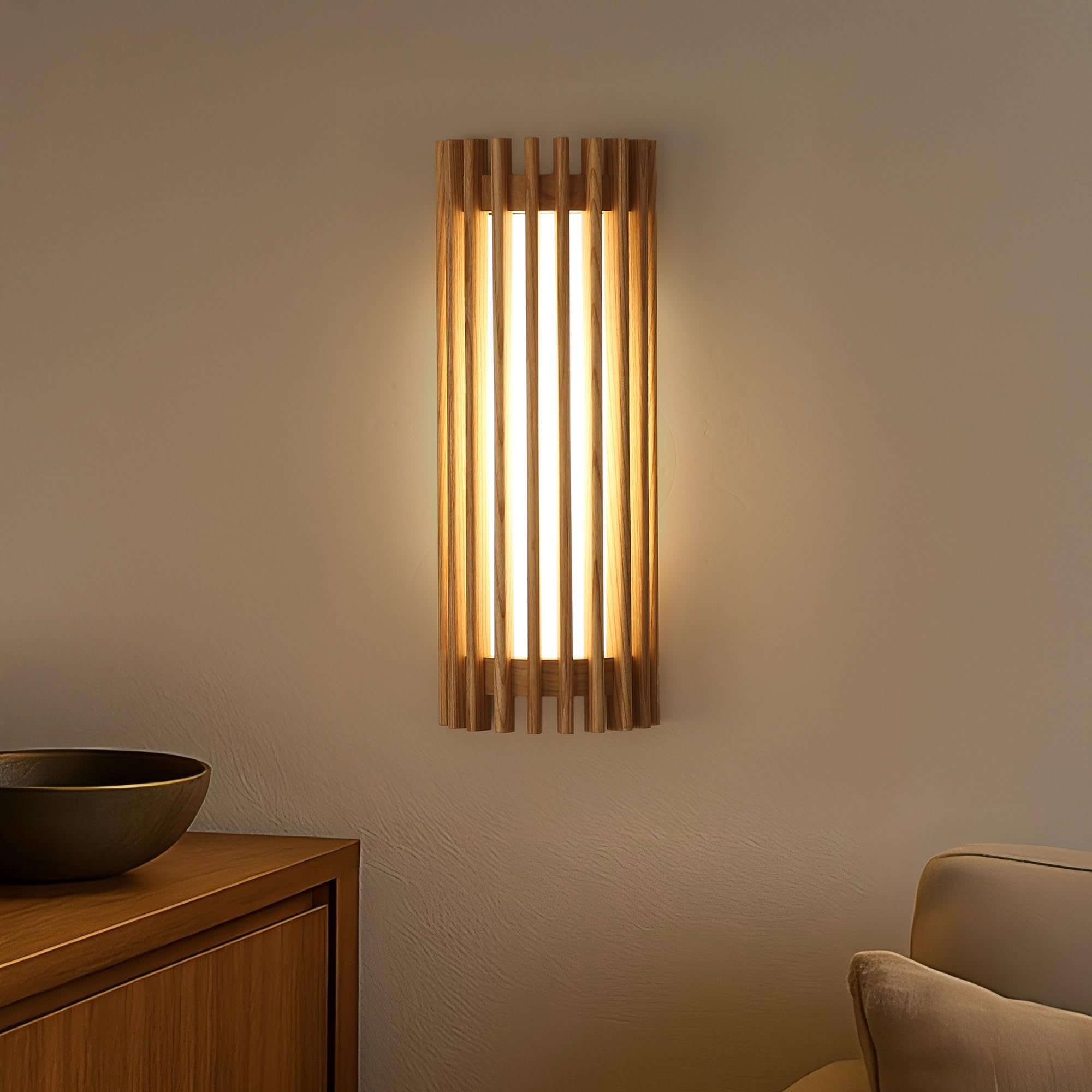 Modern Wabi Sabi LED Adjustable Color Wall Sconce